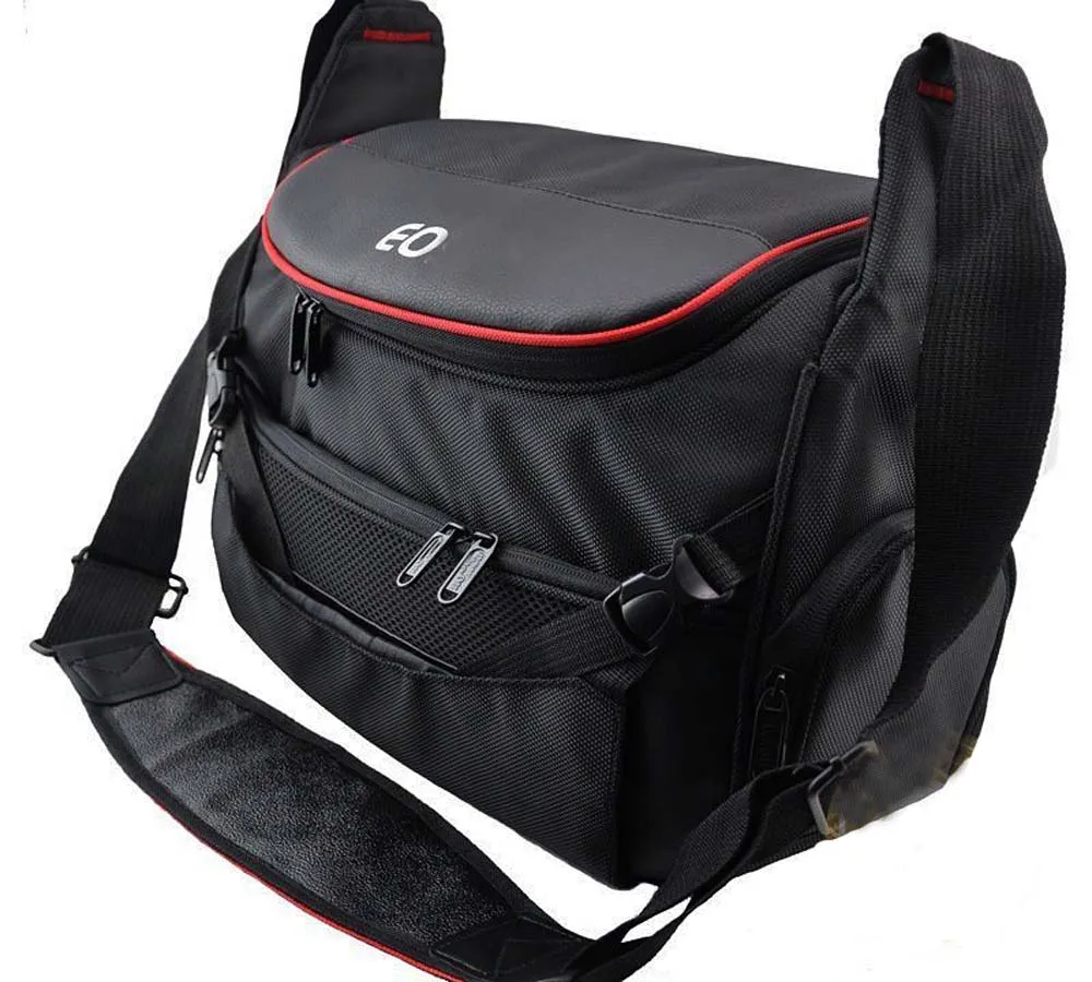 

SLR Camera bag Shoulder Messenger Travel Camera Bag Case for Canon EOS 650D 600D 80D 70D 60D 550D 7D 6D 5D Mark II III 1DX