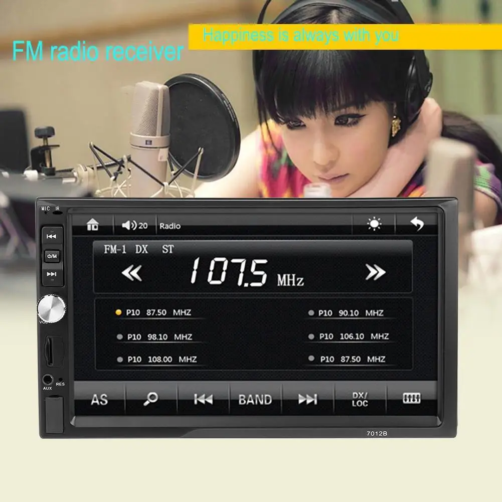 

7" 2Din Multimedia Player Video Player Flexible Smart Car MP5 Player Audio Radio