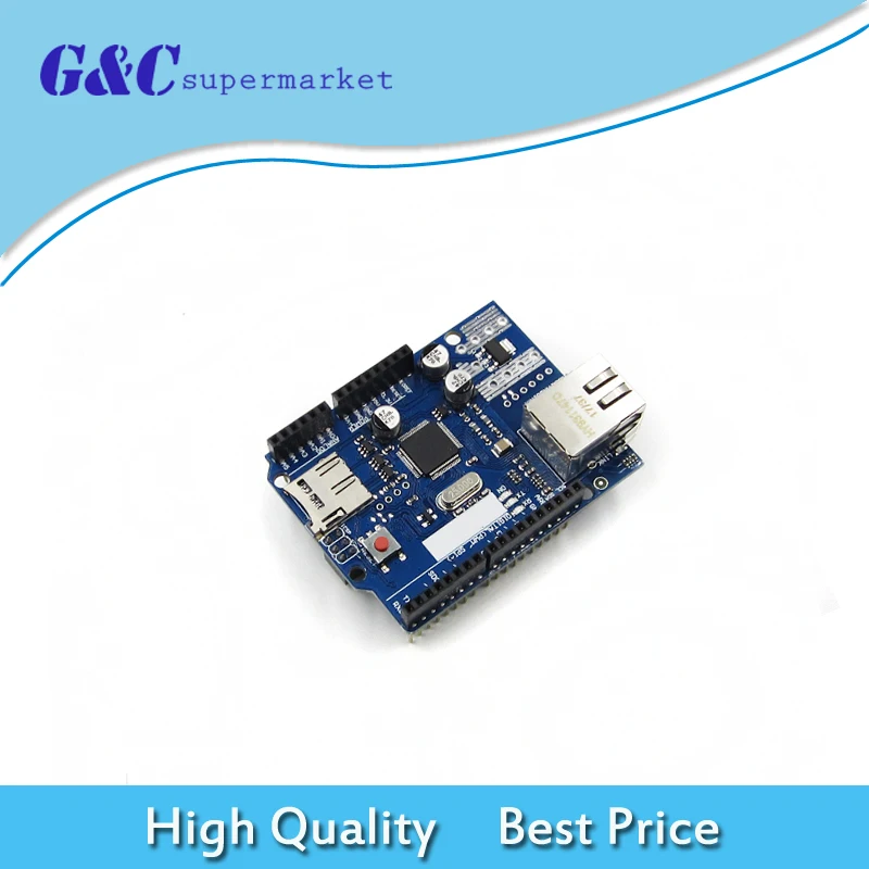 

Ethernet Shield W5100 R3 Network Module UNO Mega 2560 1280 328 UNR R3 W5100 Development Board For Arduino