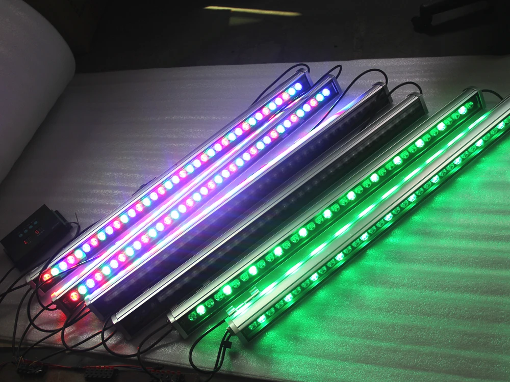 10 шт./лот 36 Вт светодиодный настенный светильник DMX512 RGB прожектор Водонепроницаемый IP65 открытый светодиодный светильник настенный светильник