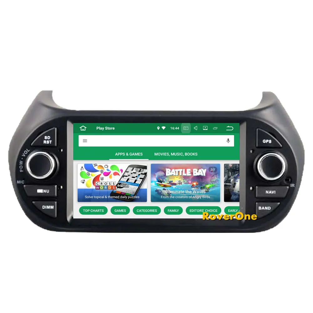 Cheap RoverOne Car Multimedia Player For Fiat Fiorino Qubo For Citroen Nemo For Peugeot Bipper Android 9.0 Octa Core Radio Navigation 10