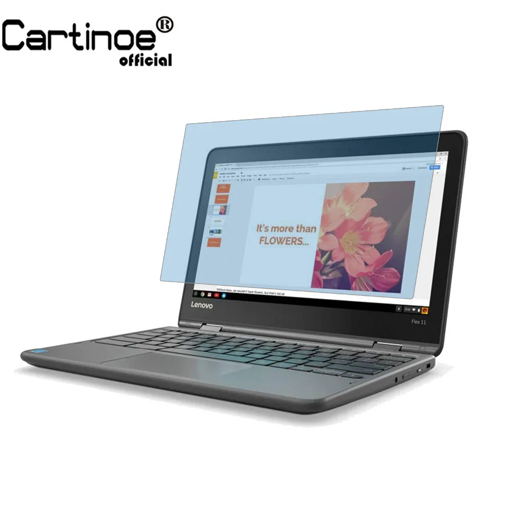 Cartinoe Универсальный ЖК гвардии пленка анти синий свет защитная плёнка для экрана ноутбука для lenovo Flex 11 Chromebook 11,6-дюймовый ноутбук, 2 шт