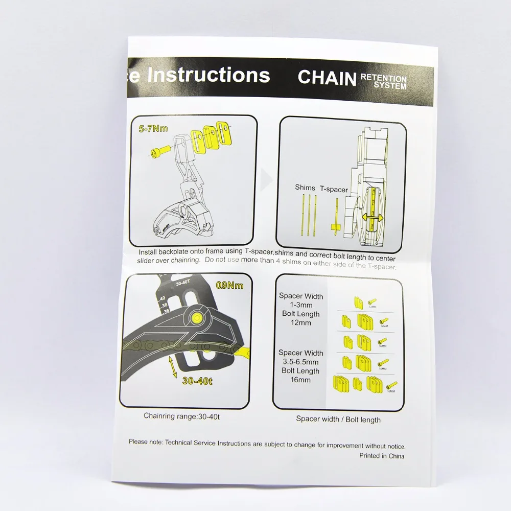 Best FIFTY-FIFTY Bicycle chain guide MTB Mountain Bike Direct Mount Steady Chain Guide Apply to 30-40T Bike accessories 3