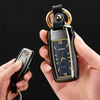 

Multifunctional watch USB cigarette lighter flashlight