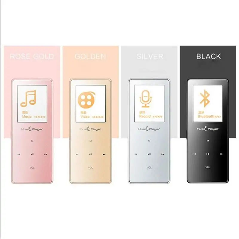 Сенсорный ключ 8 GB Bluetooth Спорт MP3 плеер Высокое Качество Lossless с голосом