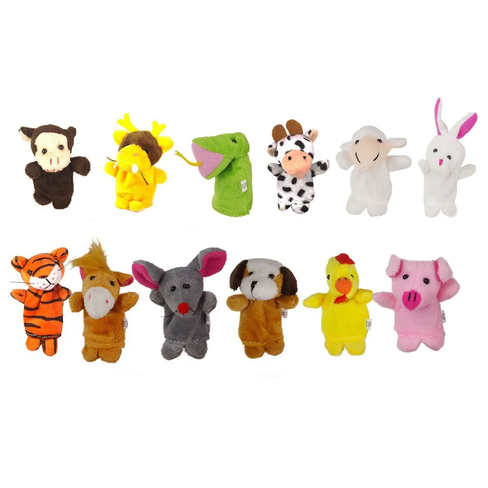 12pcs / set models even stuffed animal zodiac animals