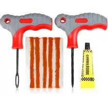 Safetyhome Car Tubeless Tire Tyre Puncture Plug Repair Tools Kits Car-Styling Auto Accessories Motorcycle Bicycle Rubber Cement