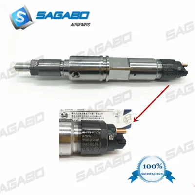 4 шт. Подлинная топливный инжектор в сборе 0445120310 для DONGFENG DCILL двигатели автомобиля