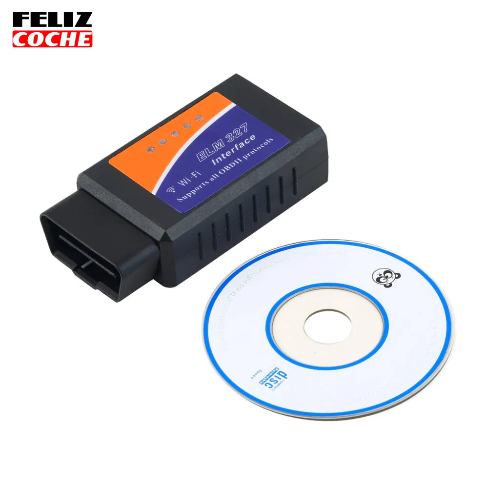 Prix pour ELM327 WIFI OBD2/OBDII Auto Scanner Outil De Diagnostic Interface Outil D'analyse Pour Téléphone Intelligent PC Vente Chaude A2206 Prix pour ELM327 WIFI OBD2/OBDII Auto Scanner Outil De Diagnostic Interface Outil D'analyse Pour Téléphone Intelligent PC Vente Chaude A2206