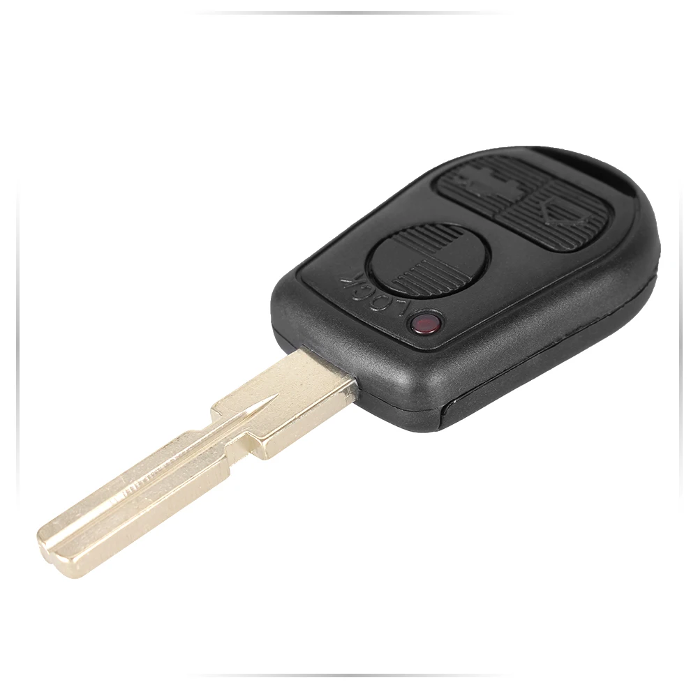 Remote Control/ Key Case For Bmw E31 E32 E34 E36 E38 E39 E46 Z3 Z4 Case Fob 3 Btn Uncut - - Racext™️ 8 - Racext SKU18_03
