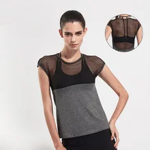 Женские открытые дышащие спортивные топы для фитнеса, женская спортивная одежда, длинный рукав, для йоги, спортивные топы для спортзала, женская спортивная рубашка