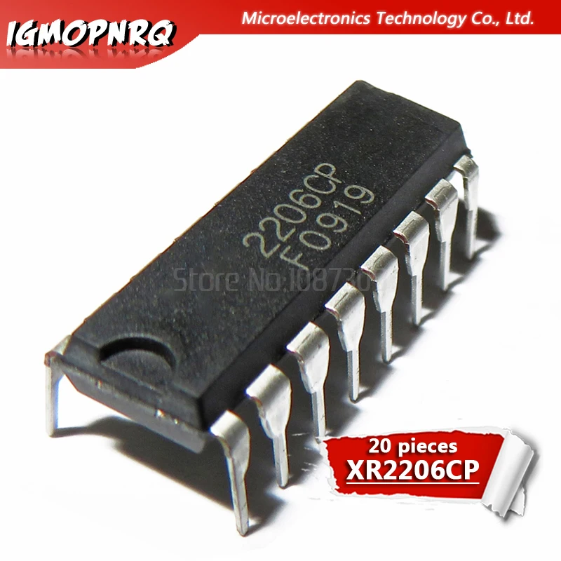 

20PCS XR2206CP DIP16 XR2206 DIP 2206CP new and original IC