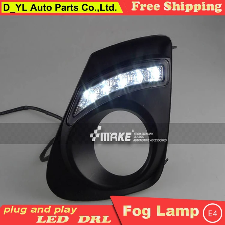 Car styling For Toyota Corolla LED DRL For Corolla led fog lamps