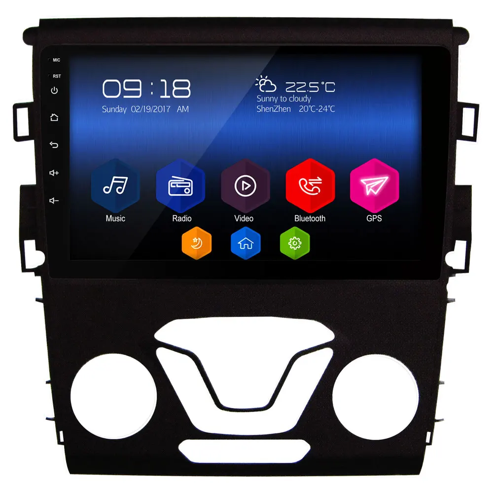 

9" IPS WIFI Android 8.1 Octa Core 2GB RAM 32GB ROM RDS Car DVD Multimedia Player Radio For Ford Mondeo Fusion 2013-2017