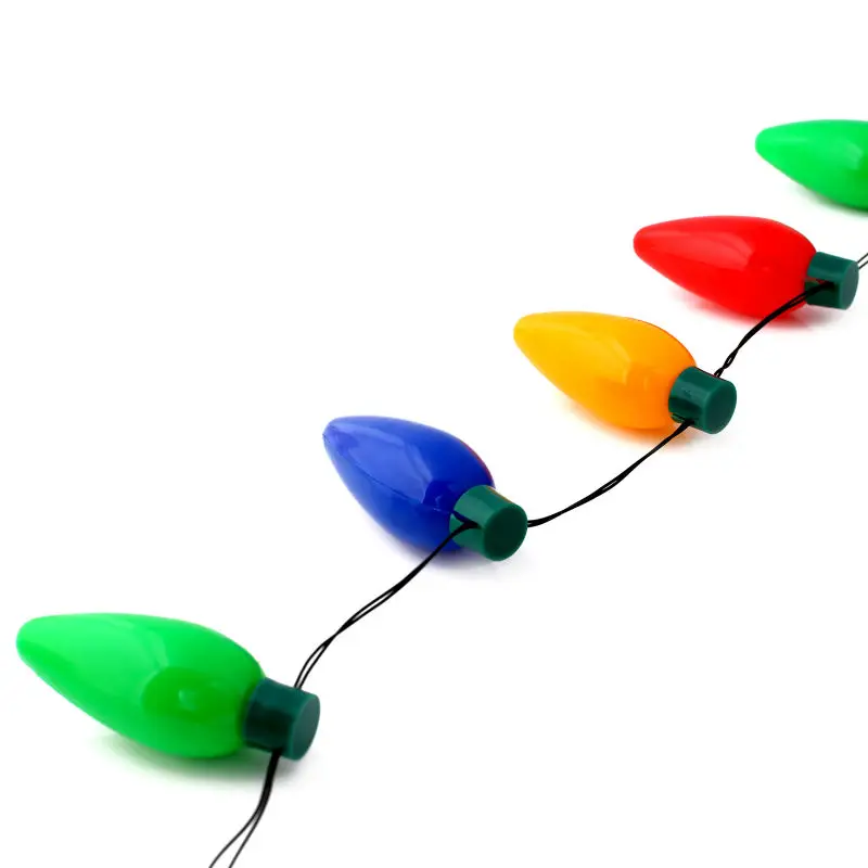 Christmas Bulb Necklace Party (14)