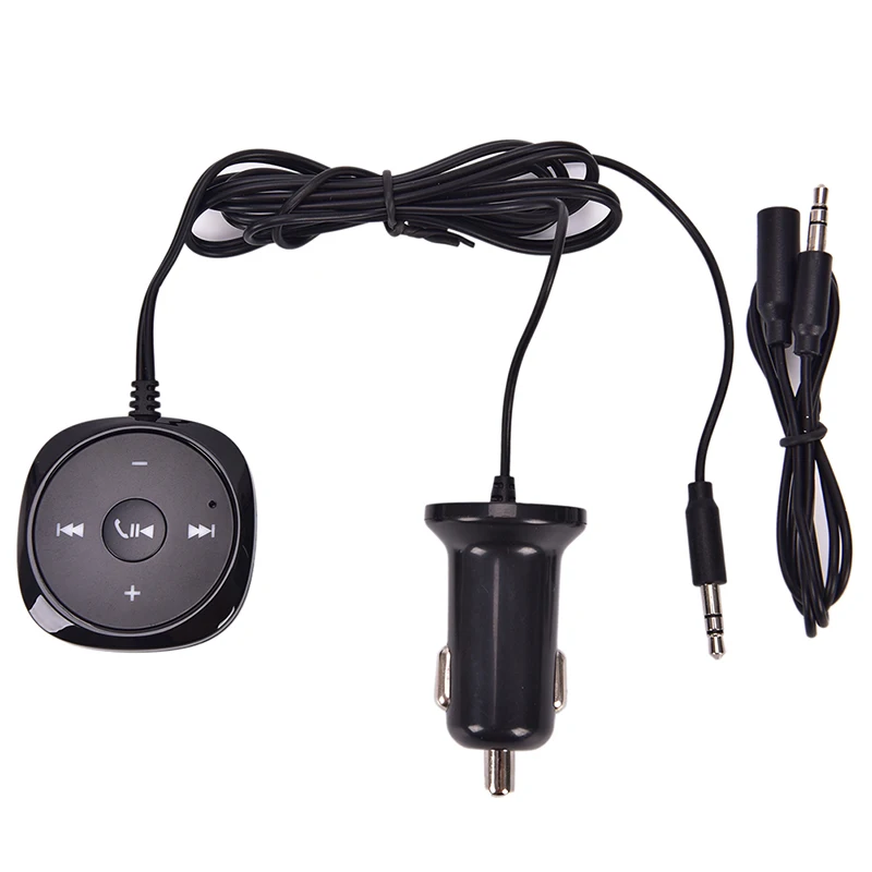 1 комплект Беспроводной Мини Bluetooth аудио передатчик приемник стерео хэндс-фри Музыка адаптер с AUX out для Динамик автомобильная стереосистема
