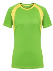 Facecozy быстросохнущая футболка для мужчин и женщин, для походов на открытом воздухе, для пары, для спорта, альпинизма, кемпинга, одноцветная дышащая короткая футболка - Цвет: women green