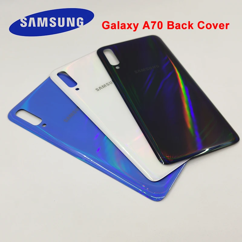 

Original Samsung Galaxy A70 2019 SM-A705F Back Battery Cover Case Door Rear Housing Cover Replacement for Samsung A705 A705F