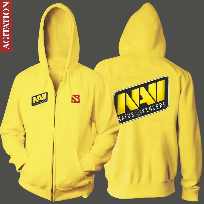 

TI NAVY NATUS VINCERE Dendi Puppey XBOCT FNG Original Design Dota2 Dota 2 Fleece Hoody Hoodies Fashion Casual Sweatshirts Coat