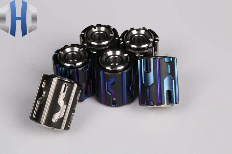 Contas de Faca Liga Titânio Mini Fingertip Giroscópio Acessórios Brinquedo Adulto Personalidade Descompressão Edc 13 Contas de faca liga titânio mini fingertip