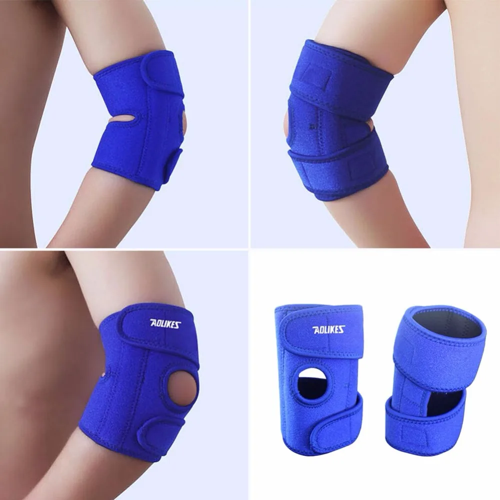 Knee Supports adjustable wristbands bandage Sport safety Elbow Knee