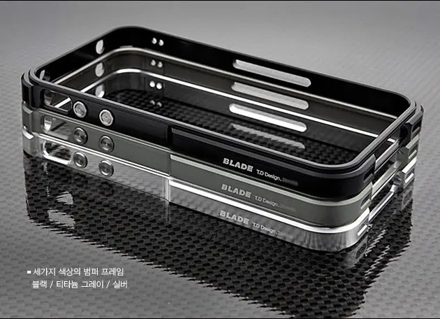 TX Blade для iPhone4 iPhone 4S 4 capa fundas алюминиевый бампер Рамка металлический бампер чехол+ отвертка+ 2 пленки+ 1 коробка