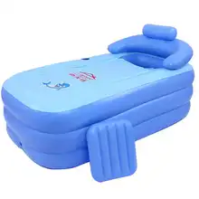 Двойная пара складная надувная ванна для увеличения взрослых утолщение ванна бочка медицинская Ванна