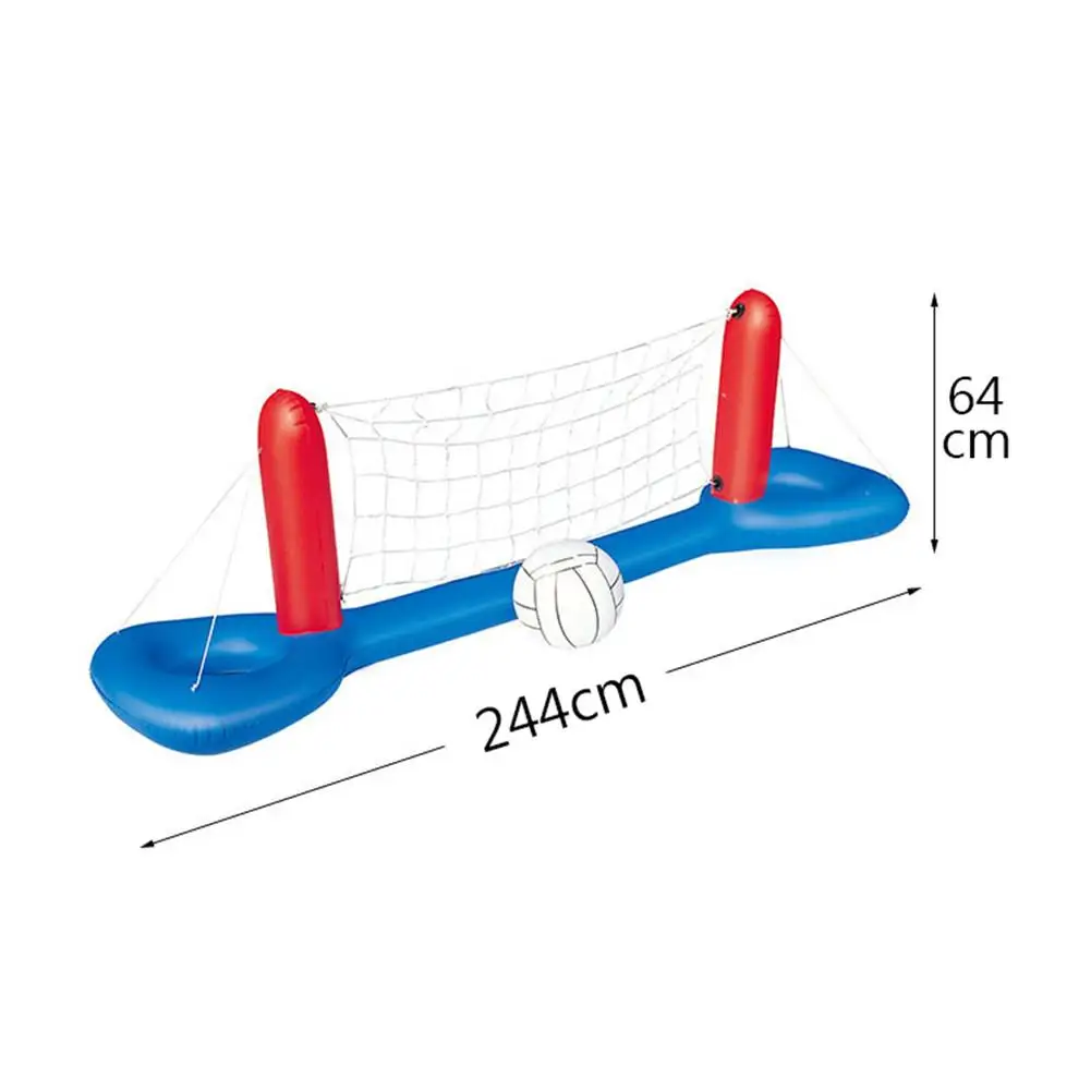 Надувная игрушка для бассейна баскетбольная волейбольная гандбол ПВХ пластиковая нейлоновая сетка водный мяч игровой набор для взрослых Чи