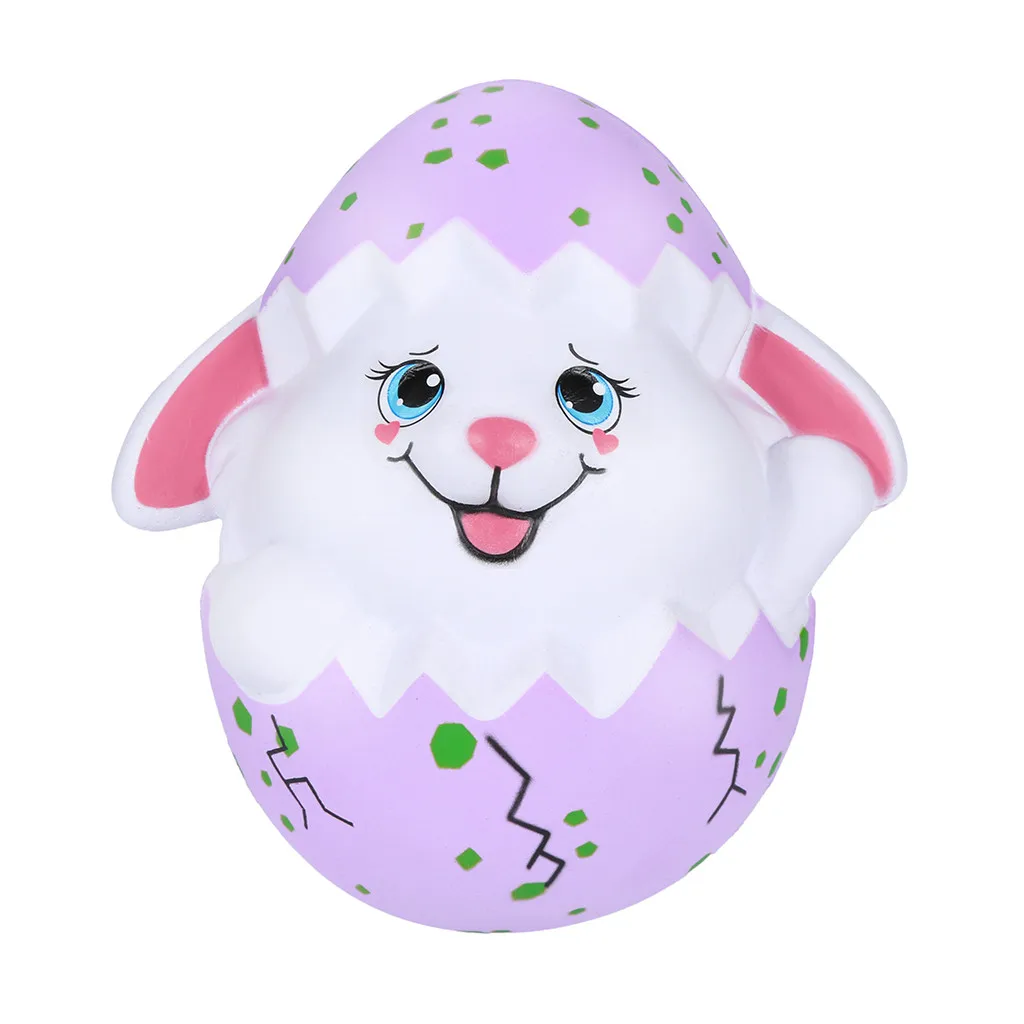 Squishies Happy Пасхальный кролик яйца ароматизированный медленный нарастающее при сжатии собрать Пасхальный подарок#2