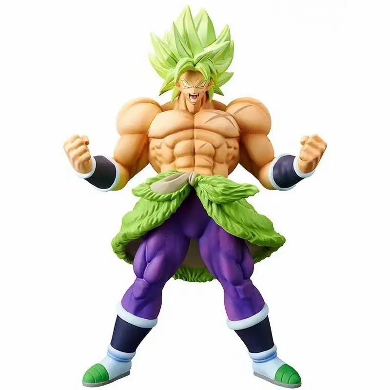 Японская анимация семь Супер Saiya Choukokubuyuuden BROLY статуя Коллекция игрушек и кукол подарки - Цвет: no box