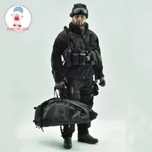 VeryHot 1/6 солдатский военный костюм одежды черная снайперская Униформа модели оружия оборудование для 12 дюймов фигурка(без головы тела