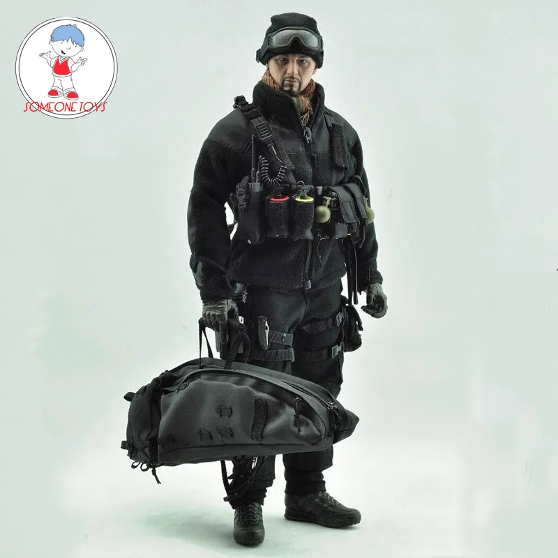 VeryHot 1/6 солдатский военный костюм одежды черная снайперская Униформа модели оружия оборудование для 12 дюймов фигурка (без головы тела)