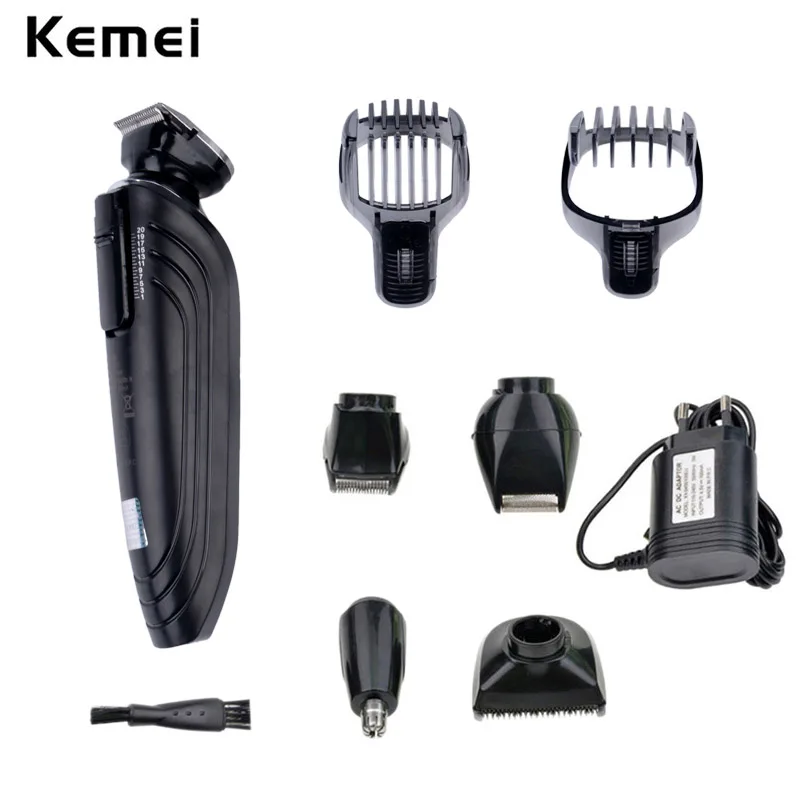 5 in1 Waterproof Electric Trimmer Hair Clipper Trimmer Shaver Beard Trimmer Nose Men