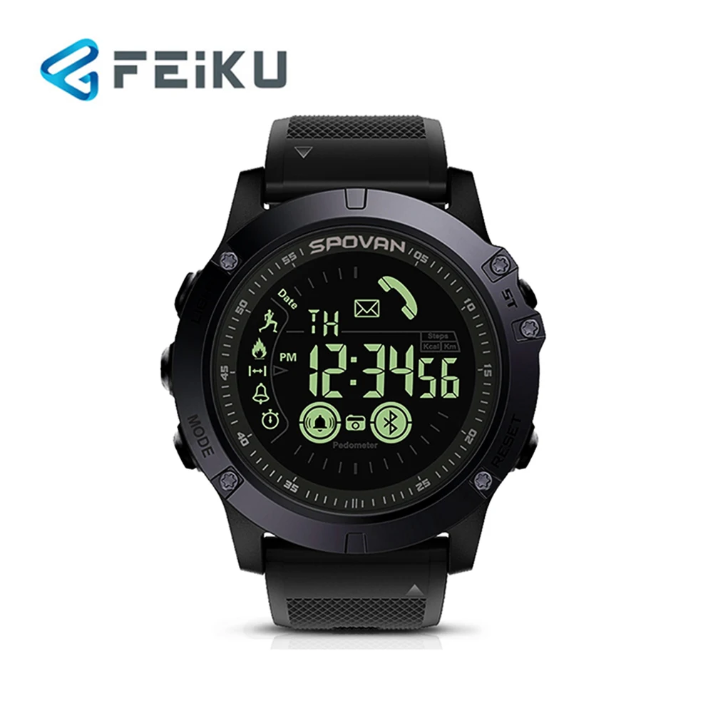 

FEIKUPR1 Bluetooth sports digital smart watch 33 months standby time 24 hours all weather monitoring smart watch for IOS Android