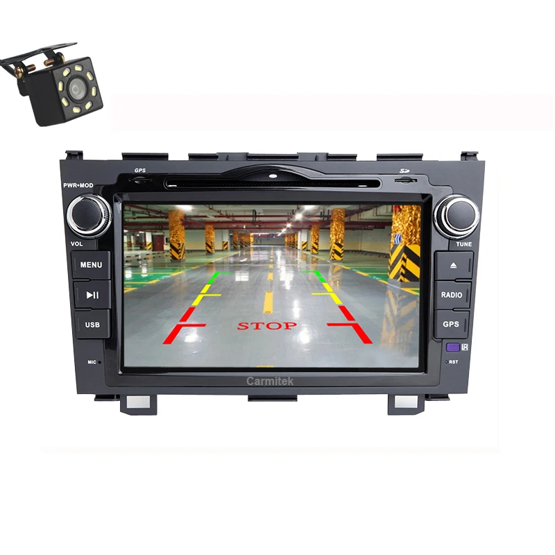 Двойной 2 din автомобильный DVD мультимедийный плеер RDS радио для Honda CRV CR V 2006 2007 2008 2009