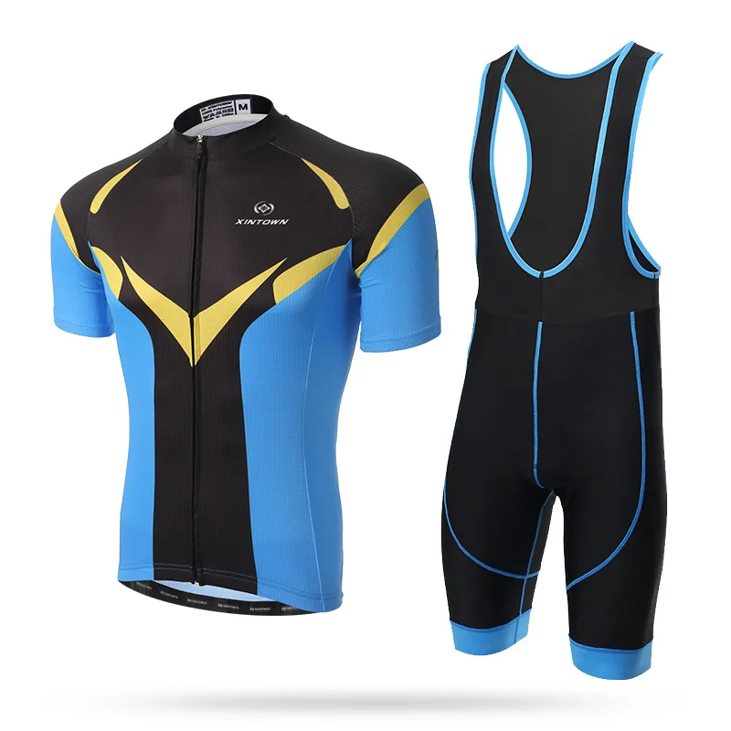 

Q435 New 2017 cycling condole belt suit with short sleeves  bicycle short-sleeved summer sling suit new Cycling Bib Shorts