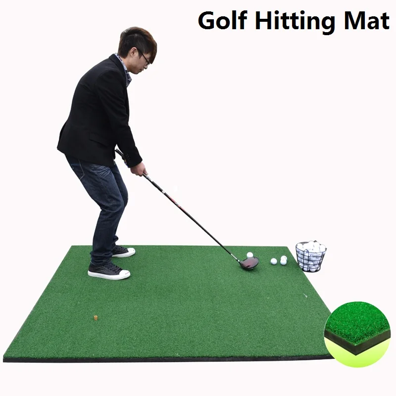 

Golf Hitting Mat Artificial Grass Good for putting and hitting training Astroturf Mat Golf training mat