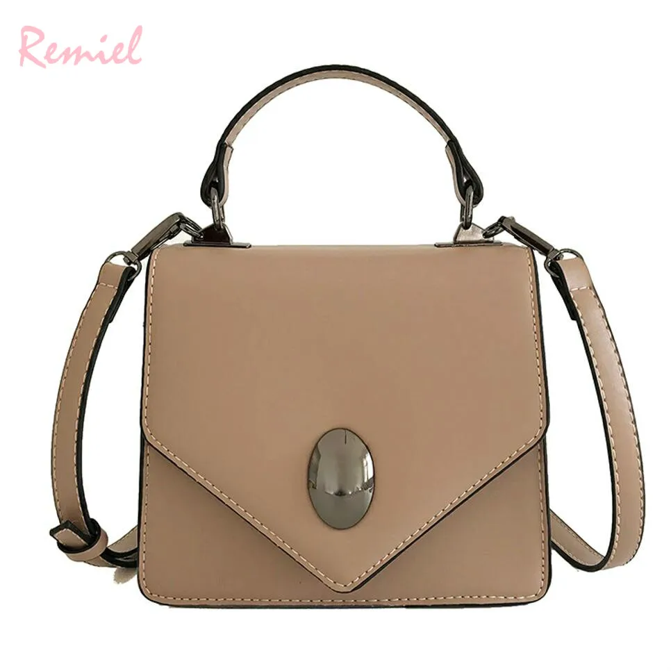 

European Fashion Lady Square bag 2019 New High quality PU Leather Women's Designer Luxury Handbag Tote Shoulder Messenger Bags