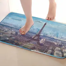 Башня Стиль Коврик для ванной комнаты, смешной Противоскользящий коврик для ванной, занавески для душа s аксессуары, соответствующие вашей душевой занавеске