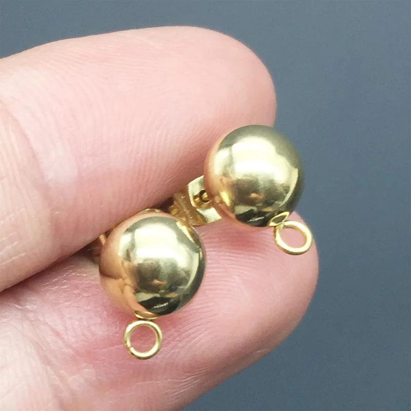 Пусеты для серег гвоздиков из нержавеющей стали 20 шт./лот|stud earrings set|earrings setsteel stud |