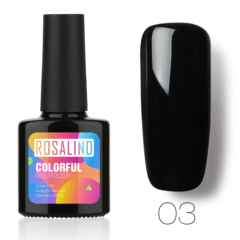 ROSALIND гель 1 S P+ черная бутылка 10 мл кошачьи глаза+ Магнитный "хамелеон" A01-12 гель лак для ногтей Дизайн ногтей вязаное вискозное платье и светодиодный блестящий гель - Цвет: 03