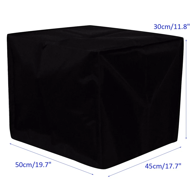 KiWarm 1 шт. черное полиэфирное волокно Пылезащитная ткань для hp OfficeJet Pro 8610 принтер Моющаяся Ткань 19,7 ''Wx18. 5''Dx11. " H
