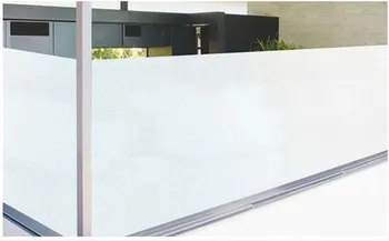 

Self adhesive Frosted/etched opaque decorative frosted privacy window film Glass films Pure matte white