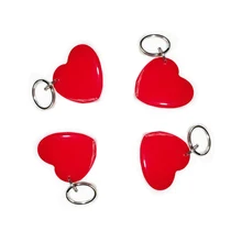 10 шт. красный 13,56 МГц классический 1 к ABS ISO14443A IC брелоки контроля доступа брелок RFID Метка смарт-карты