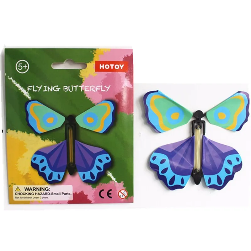 1pcs Magic flying butterfly Surprising Gift Wind up Magic Toy Creative