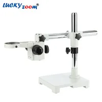 Professional 7X-45X Binocular Microscope Stable Stereo Microscope Boom Stand Microscopio For Solder