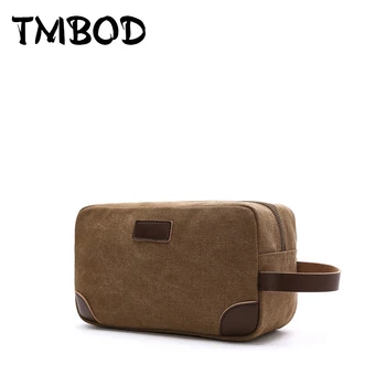 

Hot 2019 New Simple Men Trunk Bags Small Flap Cute Totes Military High Quality Canvas Handbags Travel Bag for Male Bolsas an914