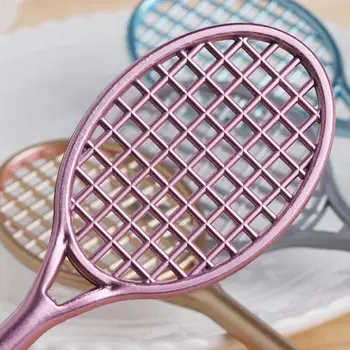 Mini raqueta de bádminton para hacer Slime