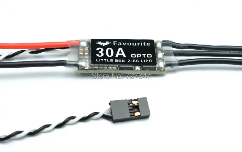 FVT Littlebee 30a ESC Mini ESC(2-6 S) OPTO для гоночного дрона FPV мультикоптера рама квадрокоптера RS2205 мотор