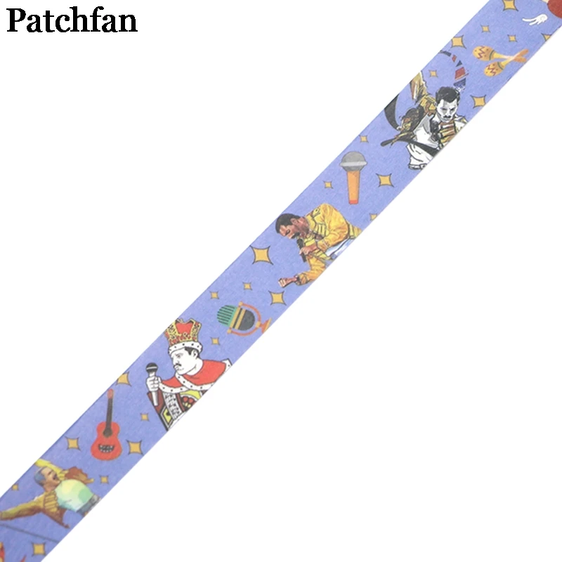 Patchfan Freddie Mercury Vintage singer 90s funny DIY Scrapbooking kid Adhesive washi Masking Tape Printed Pattern sticker A2153